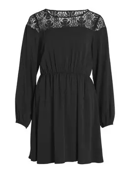 Мини платье VILA Dress Suvita, черный