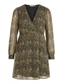 Мини-Платье Vila, коричневый