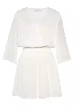 Мини платье VIVANCE Dress, натуральный белый