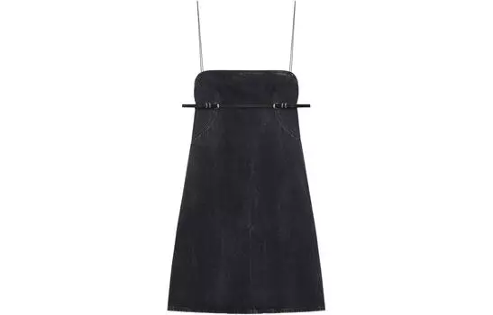 Мини-платье Voyou Denim Givenchy, черный