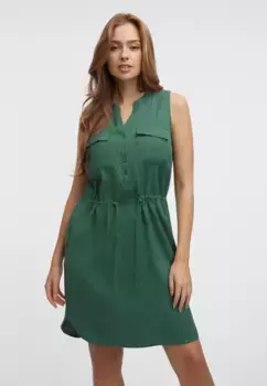 Мини-платье в стиле рэгвир "ROISSIN", с кулиской на талии Ragwear, зеленый