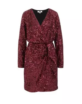 Мини платье WE Fashion Dress, темно-красный