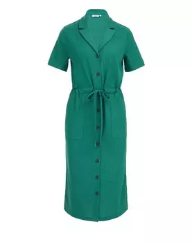 Мини платье WE Fashion Dress, зеленый
