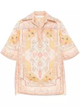 Мини-платье Wylie ZIMMERMANN, желтый