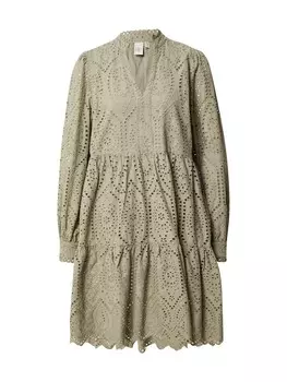 Мини платье YAS Dress YASHOLI, хаки