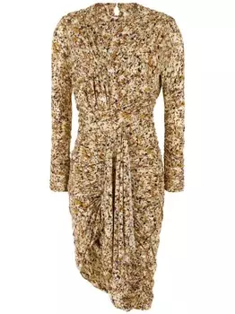 Мини-платье Zorah ISABEL MARANT, нейтральный цвет