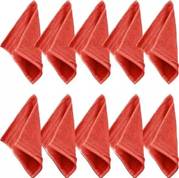 Мини-полотенца Erwin Mller 10er-Pack 202516, 30x1x30 см, оранжевый