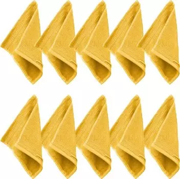 Мини-полотенца Erwin Mller 10er-Pack 202516, 30x1x30 см, желтый