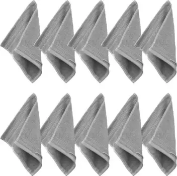 Мини-полотенца Erwin Mller 10er-Pack 202516, 30x1x30 см, светло-серый