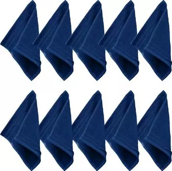 Мини-полотенца Erwin Mller 10er-Pack 202516, 30x1x30 см цвет marine