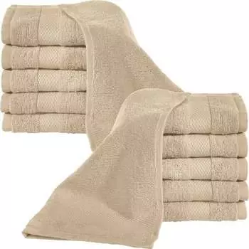 Мини-полотенца Erwin Mller 12er-Pack 162067, 30x1x30 см цвет cappuccino