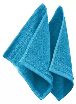 Мини-полотенца Erwin Mller 2er-Pack 108616, 30x1x30 см, бирюзовый