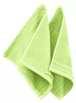 Мини-полотенца Erwin Mller 2er-Pack 108616, 30x1x30 см, светло-зеленый