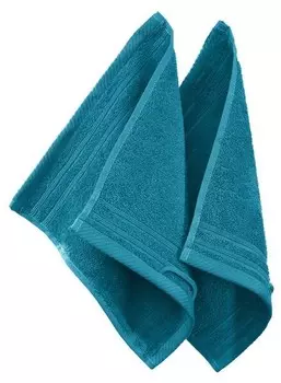 Мини-полотенца Erwin Mller 2er-Pack 108616, 30x1x30 см цвет petrol