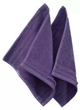 Мини-полотенца Erwin Mller 2er-Pack 108616, 30x1x30 см, фиолетовый