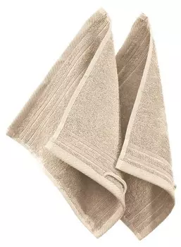 Мини-полотенца Erwin Mller 2er-Pack 108616, 30x1x30 см, бежевый