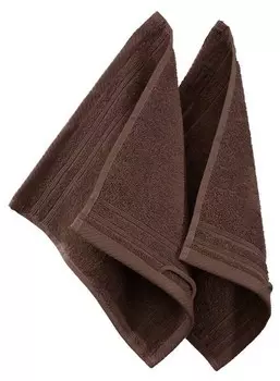 Мини-полотенца Erwin Mller 2er-Pack 108616, 30x1x30 см, коричневый