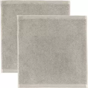 Мини-полотенца Erwin Mller 2er-Pack 155415, 30x1x30 см цвет stein