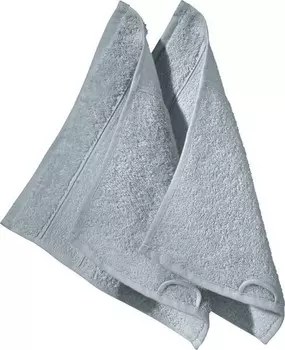 Мини-полотенца Erwin Mller 2er-Pack 35446, 30x1x30 см, светло-серый