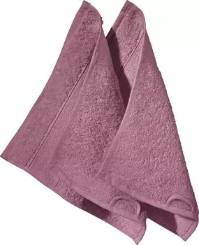 Мини-полотенца Erwin Mller 2er-Pack 35446, 30x1x30 см цвет mauve