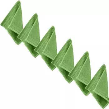 Мини-полотенца Erwin Mller 6er-Pack 202515, 30x1x30 см, зеленый