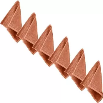 Мини-полотенца Erwin Mller 6er-Pack 202515, 30x1x30 см цвет terra