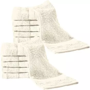 Мини-полотенца REDBEST 12er-Pack 166401, 30x1x30 см, кремовый