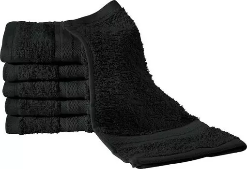 Мини-полотенца REDBEST 6er-Pack 166396, 30x1x30 см, черный