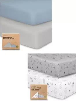 Мини-простыни для кроватки Keababies