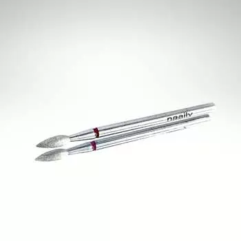 Мини-резак для кутикулы Flame с алмазной шлифовкой Naaily