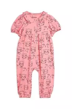 Mini Rodini Детский комбинезон Cathlethes, розовый