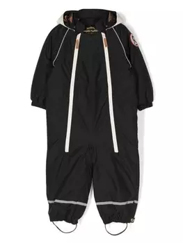 Mini Rodini спортивный костюм с капюшоном, черный