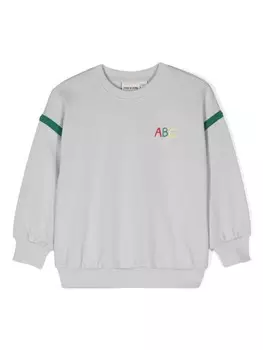 Mini Rodini толстовка ABC, зеленый