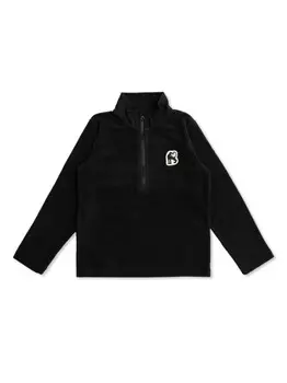 Mini Rodini толстовка с аппликацией, черный