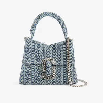 Мини-ручка сверху Marc Jacobs, цвет sun faded denim