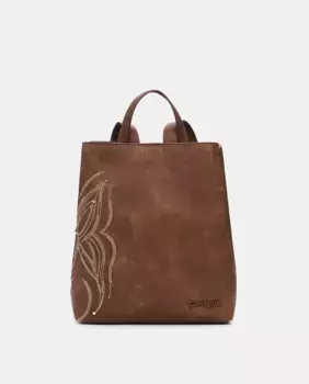 Мини-рюкзак-бабочка Desigual, бежевый