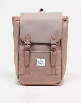 Мини-рюкзак Herschel Supply Co. Retreat пепельно-розового цвета
