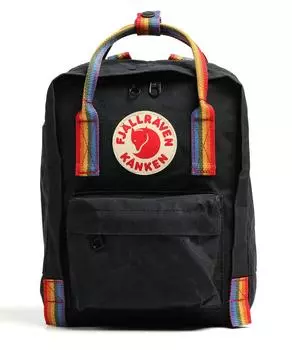 Мини-рюкзак Knken Rainbow из винила Fjllrven, черный