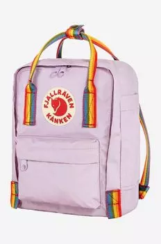 Мини-рюкзак Knken Rainbow Mini Fjallraven, фиолетовый