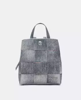 Мини-рюкзак плетеный Desigual, синий