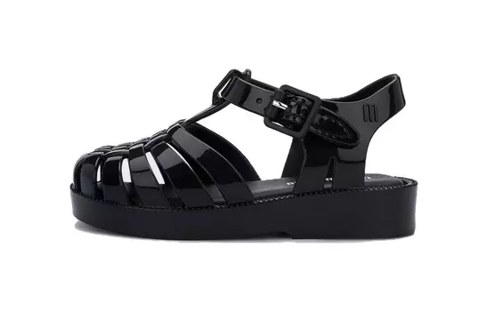 Мини-сандалии Jelly с застежкой-пряжкой Melissa, черный