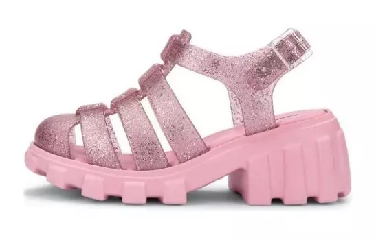 Мини-сандалии Jelly с застежкой-пряжкой Melissa, розовый