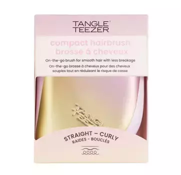 Мини-щетка для волос Compact Tangle Teezer, цвет lila-amarillo