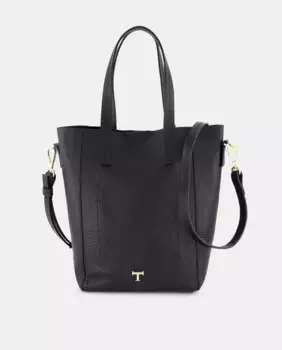 Мини-шоппер Передний карман Latouche, черный