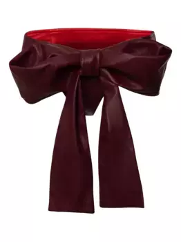 Мини-шорты с бантом Lika, красный