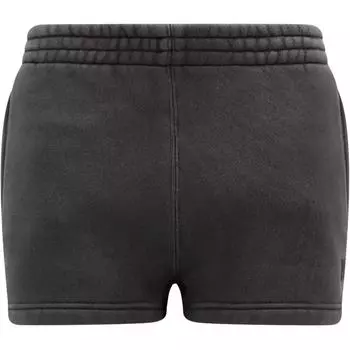 Мини-шорты с вышитым логотипом Alexander Wang, серый
