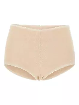 Мини-шорты с вышитым логотипом Blumarine, розовый