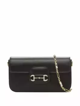 Мини-сумка 1955 Horsebit Gucci, черный