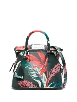 Мини-сумка Maison Margiela 5AC Tapestry с верхней ручкой, зеленый