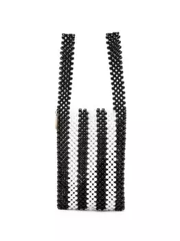 Мини-сумка Anna в стиле колор-блок Nannacay, черный